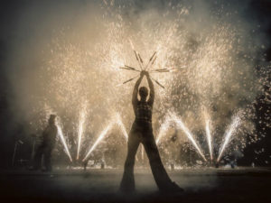 Firmenevent Pyroshow