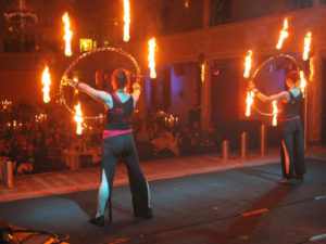Feuershow Indoor