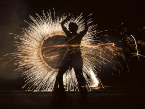 Funkenfinale Feuershow